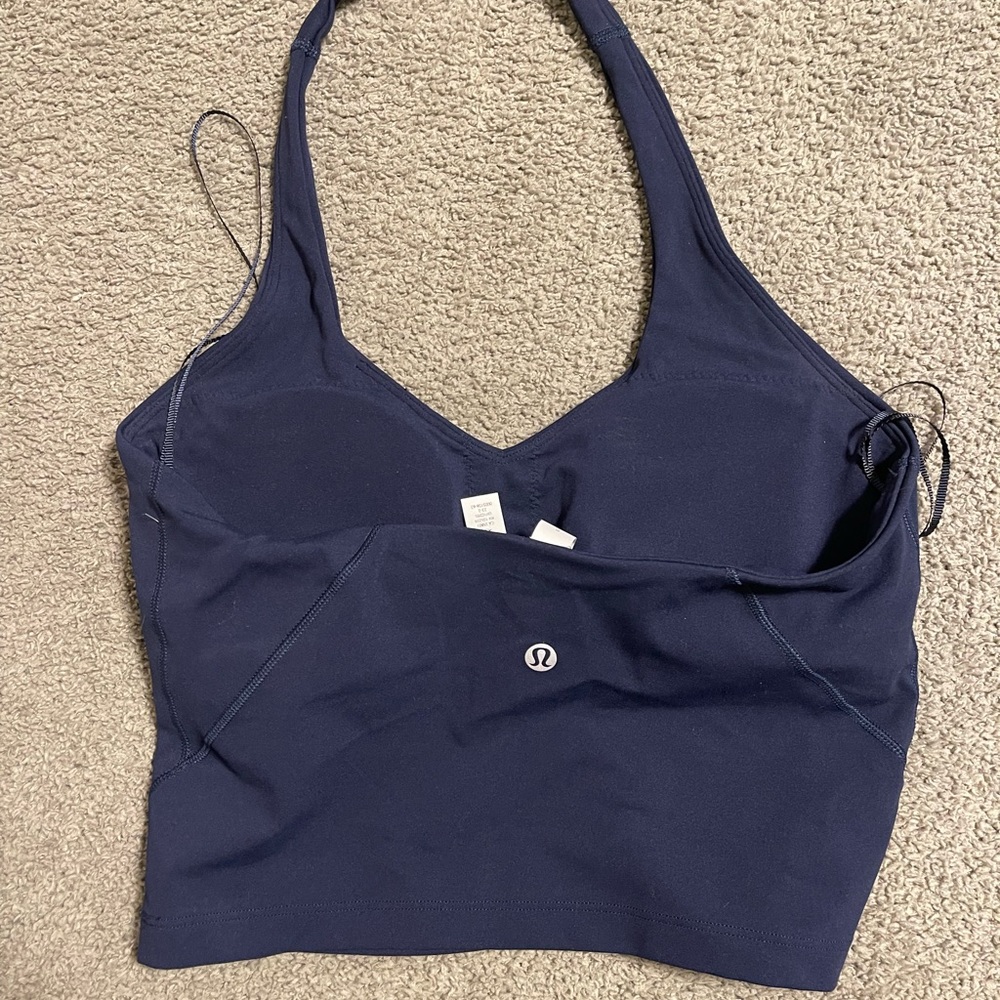 lululemon Align Halter Tank Top in True Navy